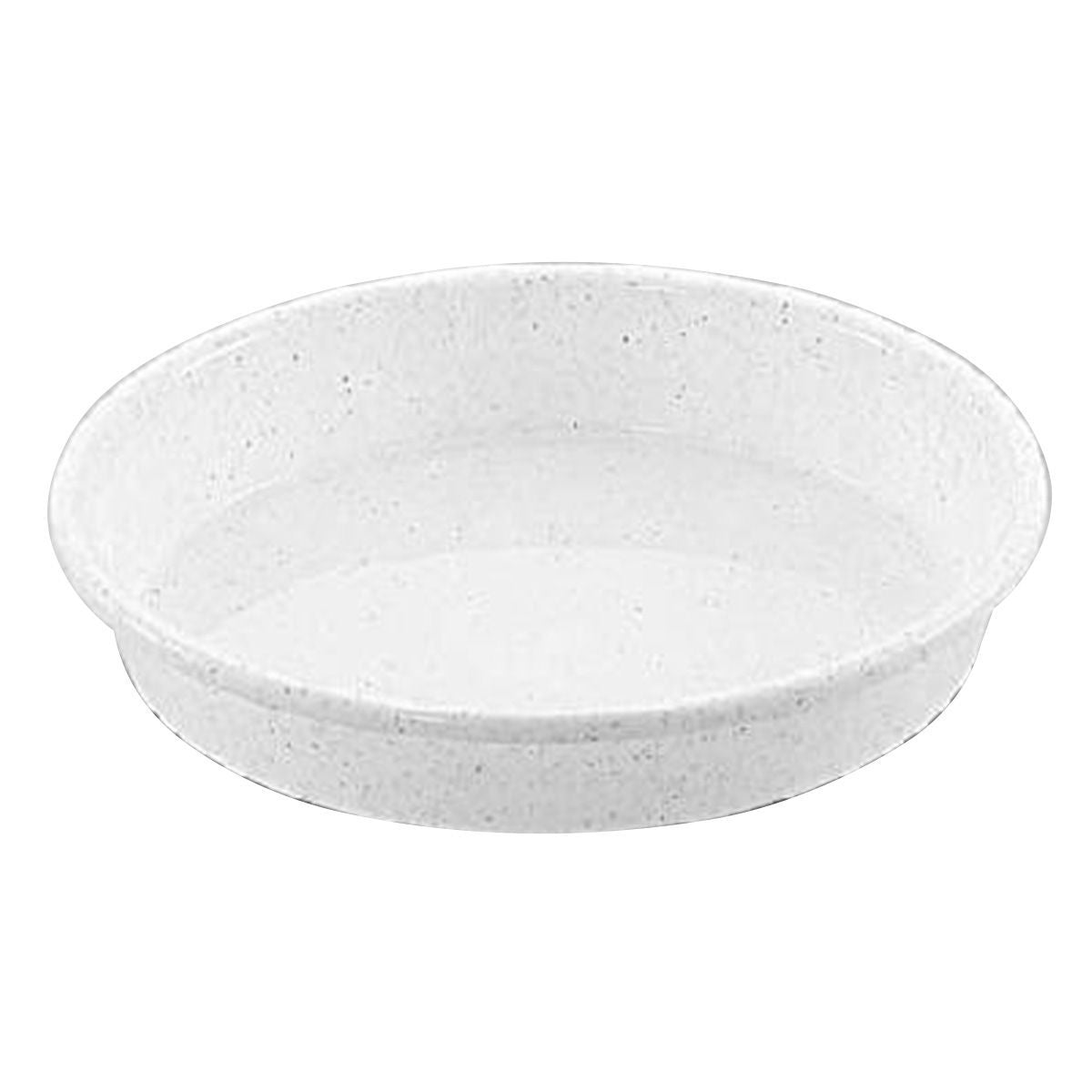 【まとめ買い】鉢受皿 8号 ミガゲホワイト0978/004581