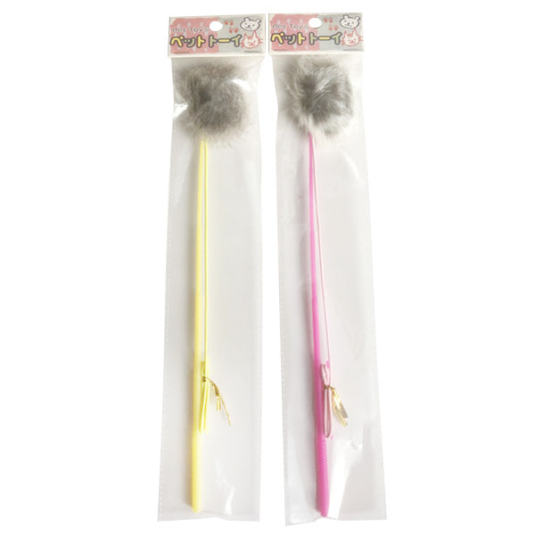 【まとめ買い】ねこじゃらし 紐付ぽんぽん ネコのおもちゃ 0686/086910