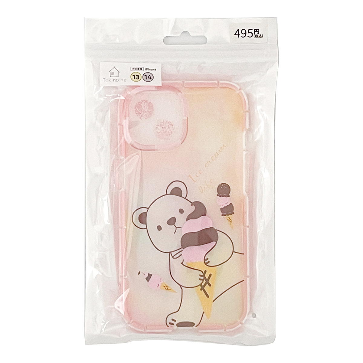 【まとめ買い】Tokinone PB.dolceもわっとベアiPhoneケース 13 141523/000081